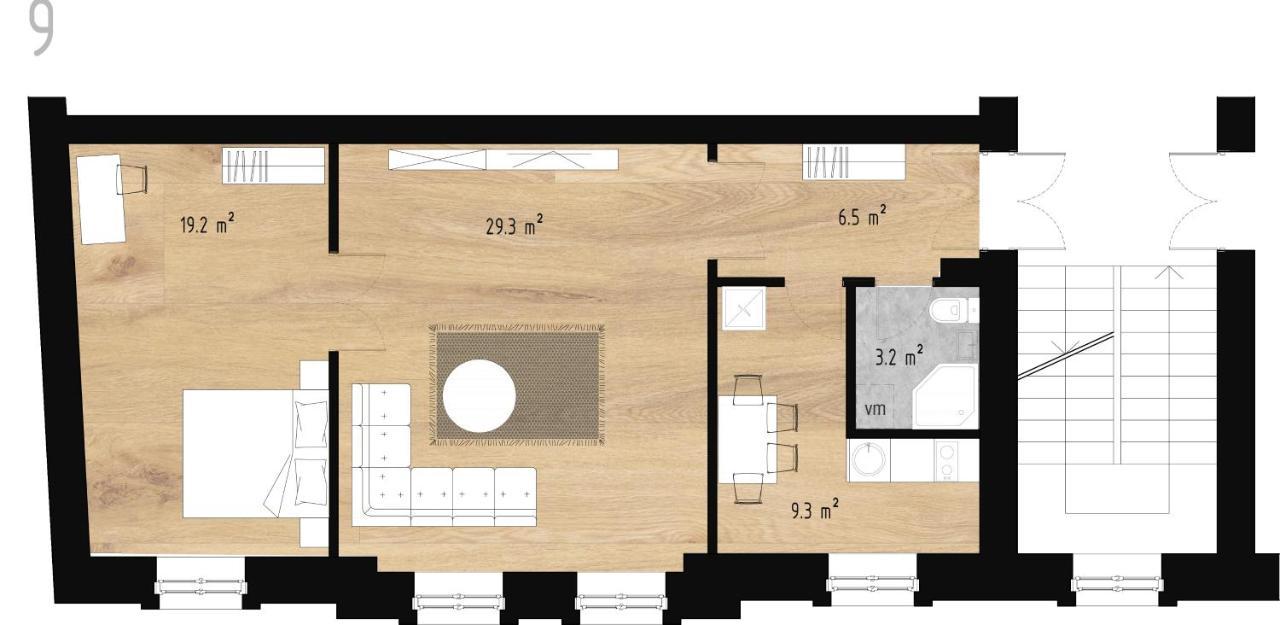 Lejlighed Gourmet Storie's Ap 68sqm Renovated Free Parking